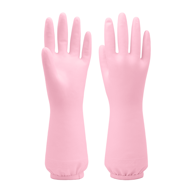 防滑家务手套洗碗手套家务厨房耐用型女加厚橡胶乳胶清洗衣防水