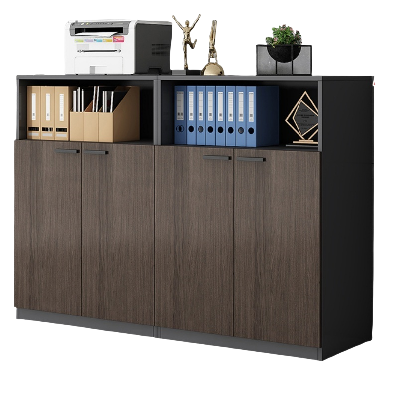 烁恒开放格置物柜4门台