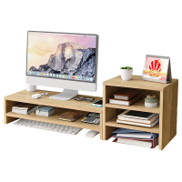 晨磊 显示器增高架 双层+三层(胡桃色) 个