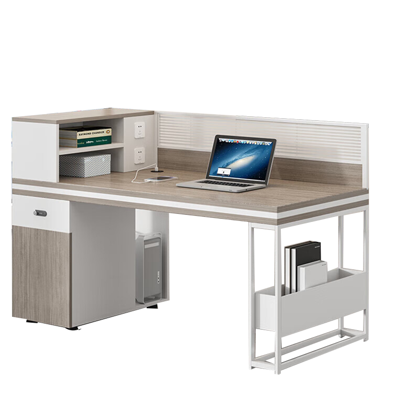 中伟实木餐桌简约大户型饭桌客厅吃饭桌子茶桌茶台1.45m 一桌四椅