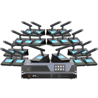 惠度(HuiDu)YH-580A专业有线手拉手会议麦克风数字控制讨论型会议话筒大型工程安装会议室方管款主席麦