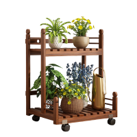 铭思达可移动花架两层50cm个