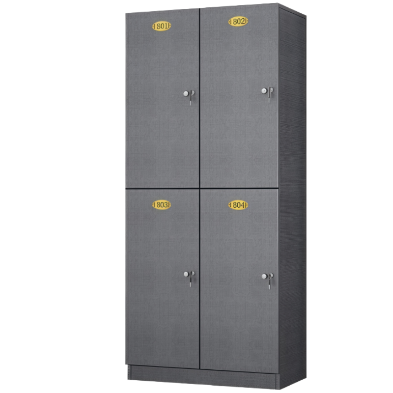 义尊 衣柜 布纹灰4门 台