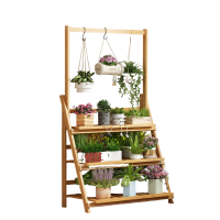 铭思达折叠花架三层62cm个