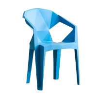 蕃蒂塑料凳浅蓝把