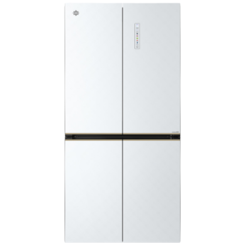 晶弘十字对开门冰箱 509L 无缝平嵌 精细藏鲜 BCD-509WPSG/英伦白