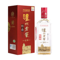 泸州老窖 特曲 五年 52%vol500ml*1瓶 浓香型白酒 收藏 自饮 送礼