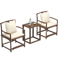 豫龙都实木椅C3套