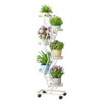 铭思达花架6层带轮个