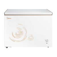 美的(Midea)冰柜卧式大冷冻囤货301升 商用家用 大容量冷藏冷冻转换冷柜 卧式冰箱 BD/BC-301KM(E)