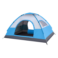 劲脉 野营防晒帐篷 蓝色-200*200*135CM 顶