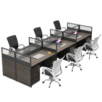 黎珞兴屏风工位六人位 张