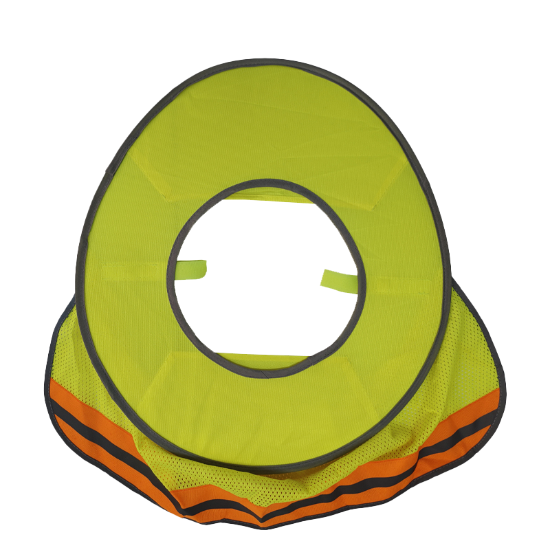 需耀 防晒帽檐 荧光黄 个