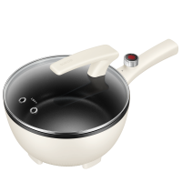 苏泊尔(SUPOR)电炒锅电煮锅电火锅家用电锅炒菜不粘锅一体多功能锅多用途 蒸煮煎炒炖 双环加热CJ25A611L