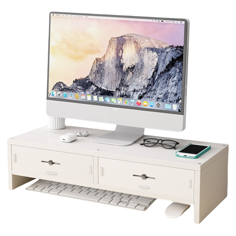 晨磊 电脑增高架 双层隔断(2抽屉) 个