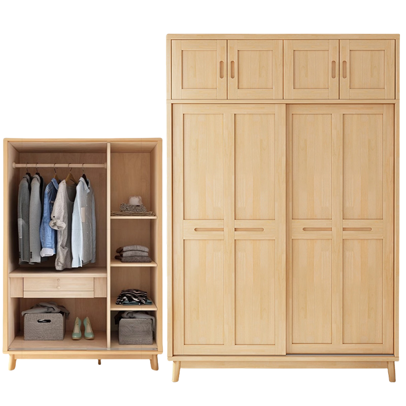 宜掌柜 实木衣柜组合