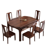 圣承启木质餐桌8椅1.2m张