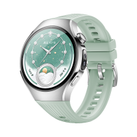 HUAWEI WATCH 5 (46mm) 星河蓝 不锈钢表壳 蓝色素皮复合表带