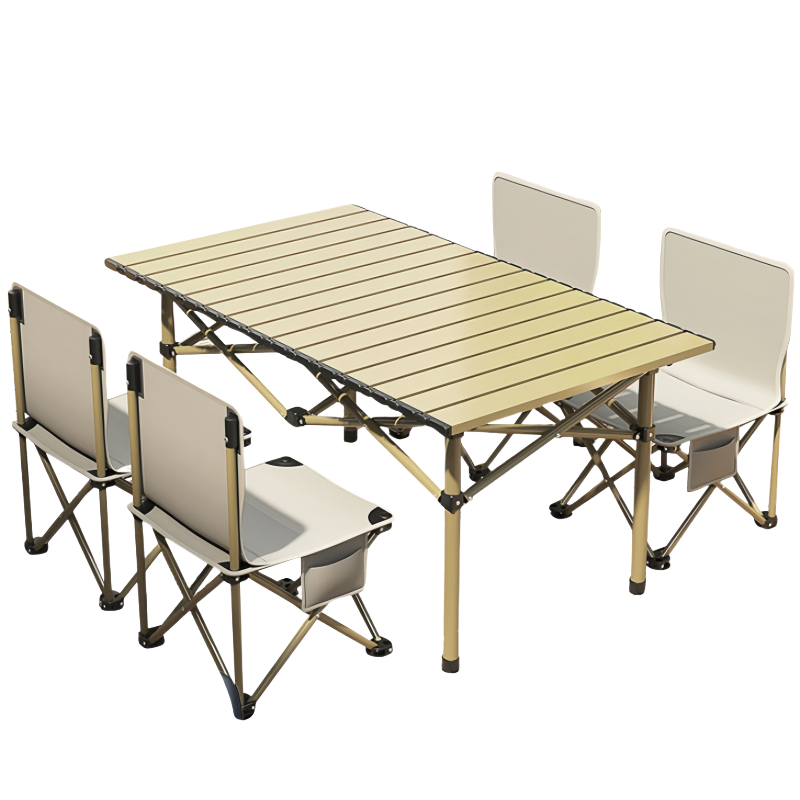 铭思达户外桌椅1.2米一桌四椅套