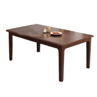 铭羽洋实木餐桌1500*800*750mm张