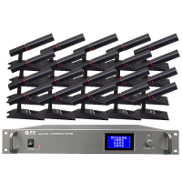 惠度(HuiDu)GLE-400a专业有线手拉手麦克风视像自动追踪数字会议讨论系统桌面式方管话筒主席麦