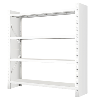 凡礼格四层货架带挡板2000*800*2000mm承重500kg组