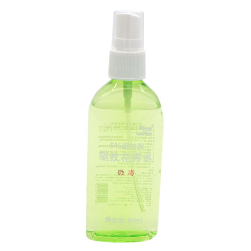 英荷5%避蚊胺驱蚊花露水80ml瓶