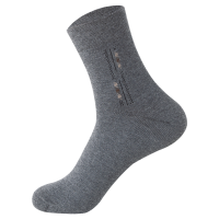 浪莎男士纯棉中筒厚款袜122*6双/包