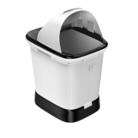 长虹泡脚桶加热恒温电动按摩洗脚盆家用智能全自动高深熏蒸足浴器 [长虹脚动深桶款+38cm桶体加深]