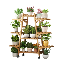 铭思达花架9层带轮个