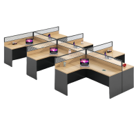 悦兴诚职员桌4.2*2.4*1.1m张