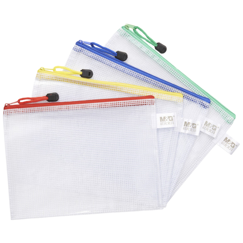 齐心(Comix) EA2006 A4/60页资料册/插袋文件册/活页文件夹/文件收纳袋 办公用品 蓝色