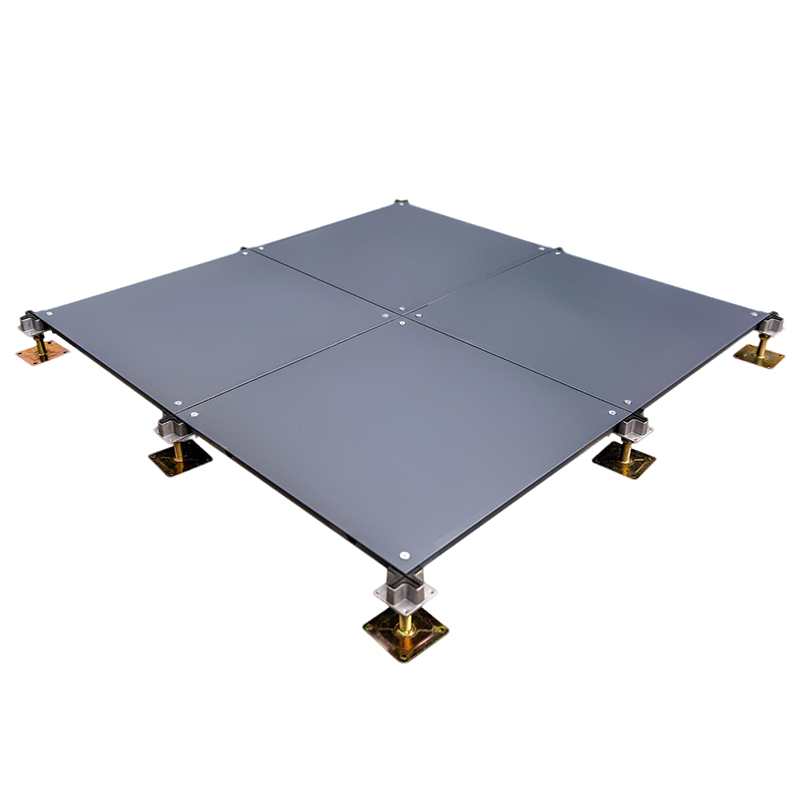 杜晶 全钢网络地板写字楼配电室机房架空活动地板500*500*28全钢网络地板 8块/箱 DJ-QGDB-28