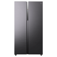 美的(Midea)电冰箱对开门607升 变频一级能效双开门家用智能节能无霜净味超薄可嵌入BCD-607WKPZM(E)