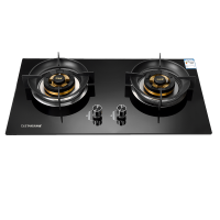 灶具T2953钢化玻璃直燃火天然气台嵌俩用JZT-B8333