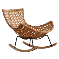 豫龙都 藤编摇椅 95cm 把