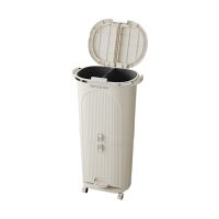 卫未来 分类垃圾桶 双盖双内桶三层 个