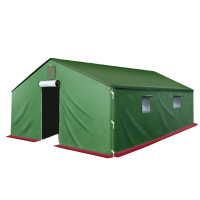 劲脉  户外工地帐篷 帆布地梁款-4.5*7.5 顶