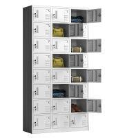 指臣钢制更衣柜24门个