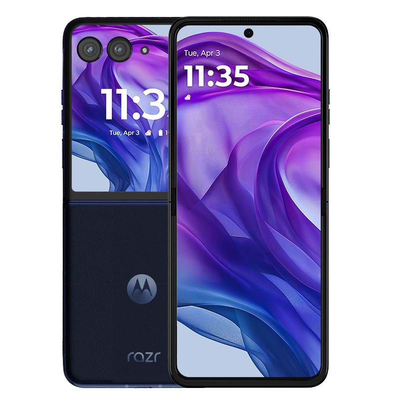 [政府补贴15%]摩托罗拉moto razr 50 Ultra AI元启版4.0英寸5000万像素折叠手机(12GB+512GB 复古单宁)