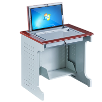 指臣电脑翻转桌单人位张