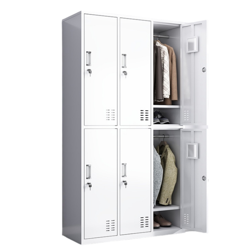 智叶舟储物柜六门900*420*1800mm台