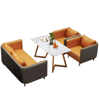 亿洛莱 沙发长桌套装 140*70*75cm 套