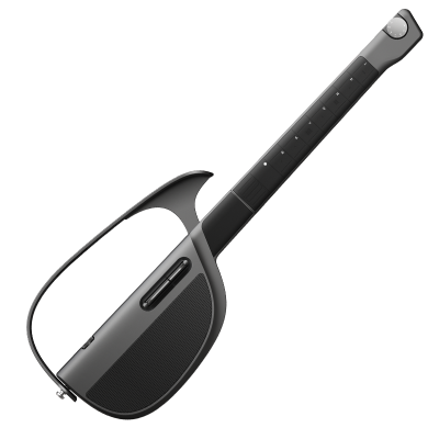 LiberLiveC1无弦吉他融合伴奏智能电吉他自动挡弹唱一人乐队 官方标配 象牙白 官方标配