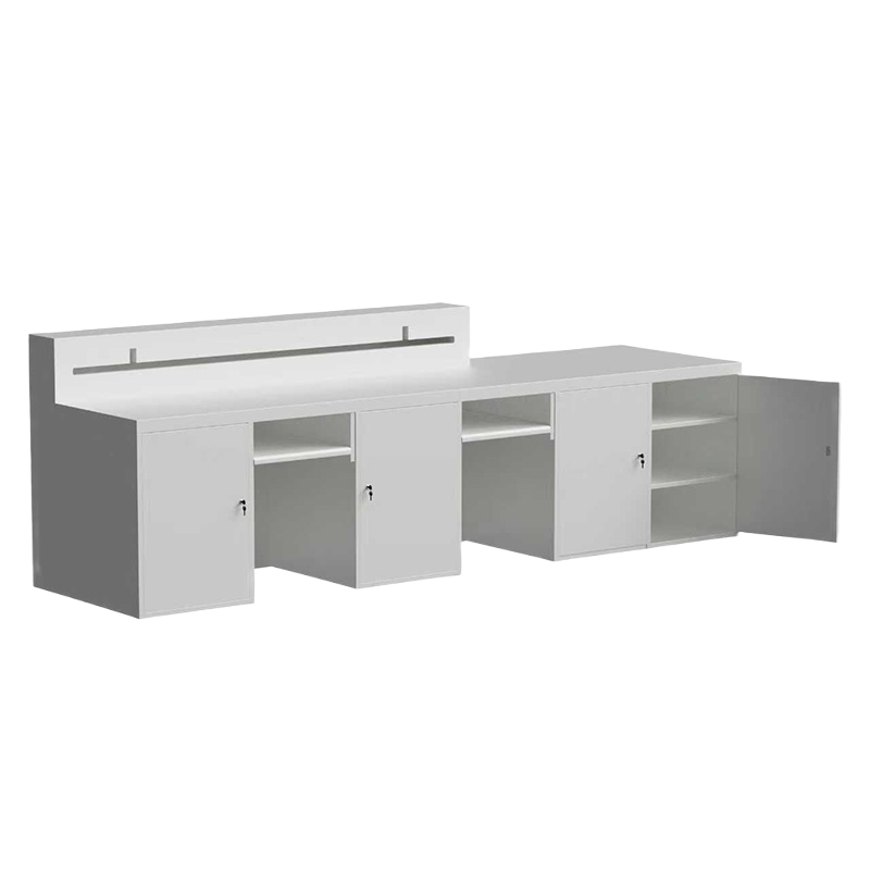 豫龙悦钢制办公桌1000*800*1000mm(定制)米