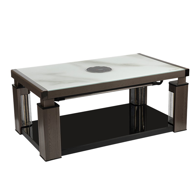 火焰山电暖桌茶几升降电暖茶几电暖桌家用多功能烤火桌