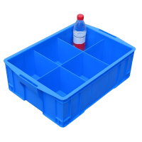 晨磊 塑料盒 六格 个