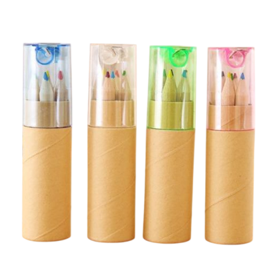 拓栢 爱路护路路外宣传彩色铅笔 加长款12色 12TBL/盒