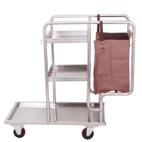 伊洛源 不锈钢布草车