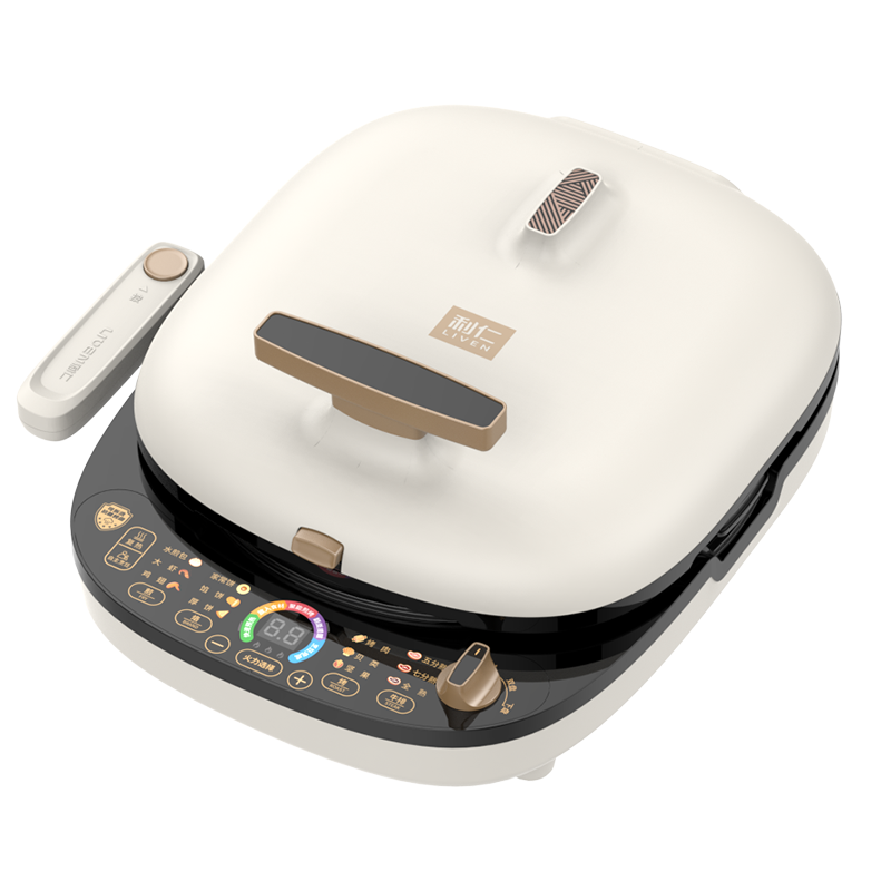 利仁LR-D3027S(升级版)电饼铛家用双面加热新款电饼档可拆洗加大加深多功能煎烙饼锅